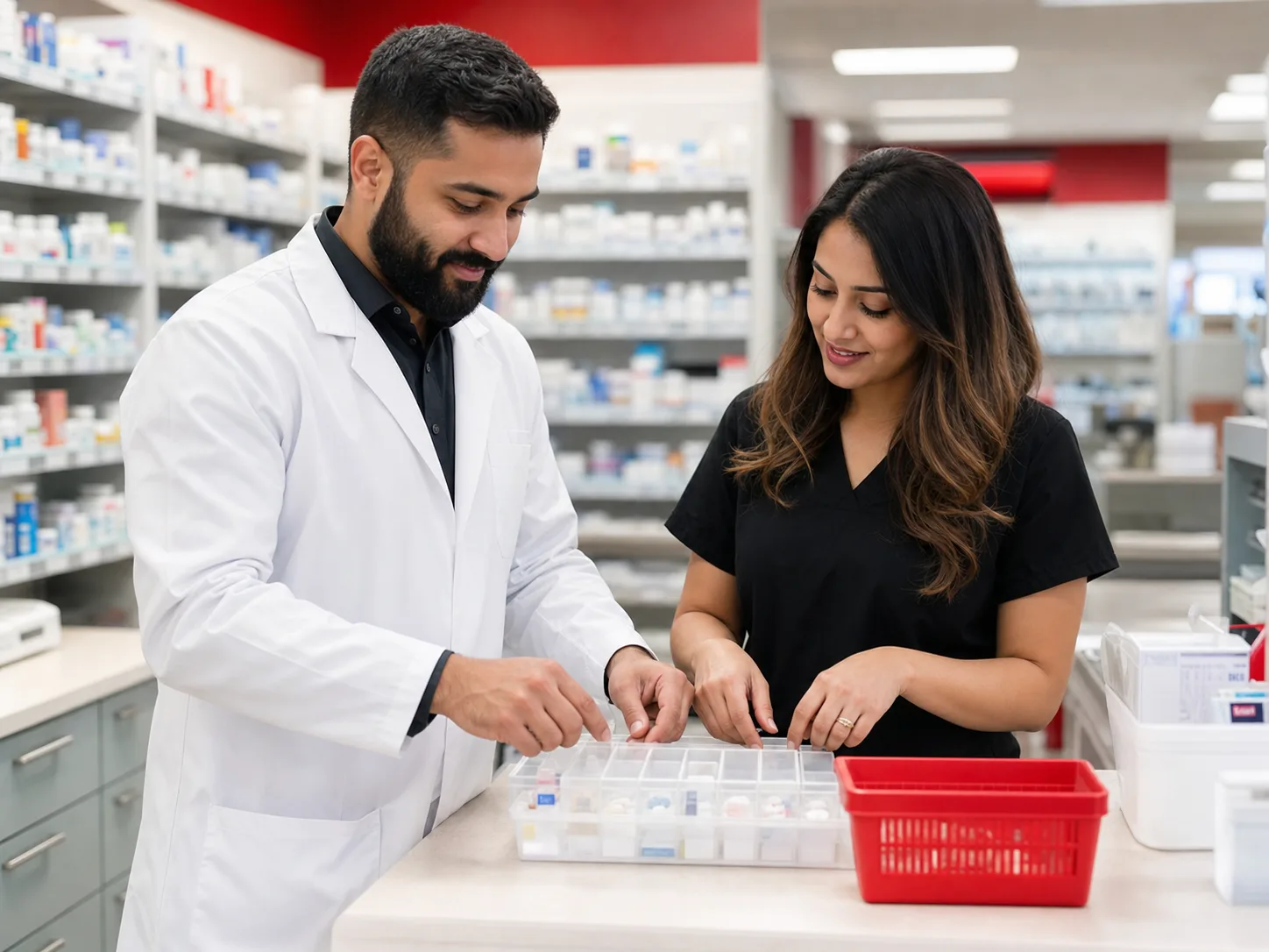 Pharmasave WestBram pharmacy team and patient care